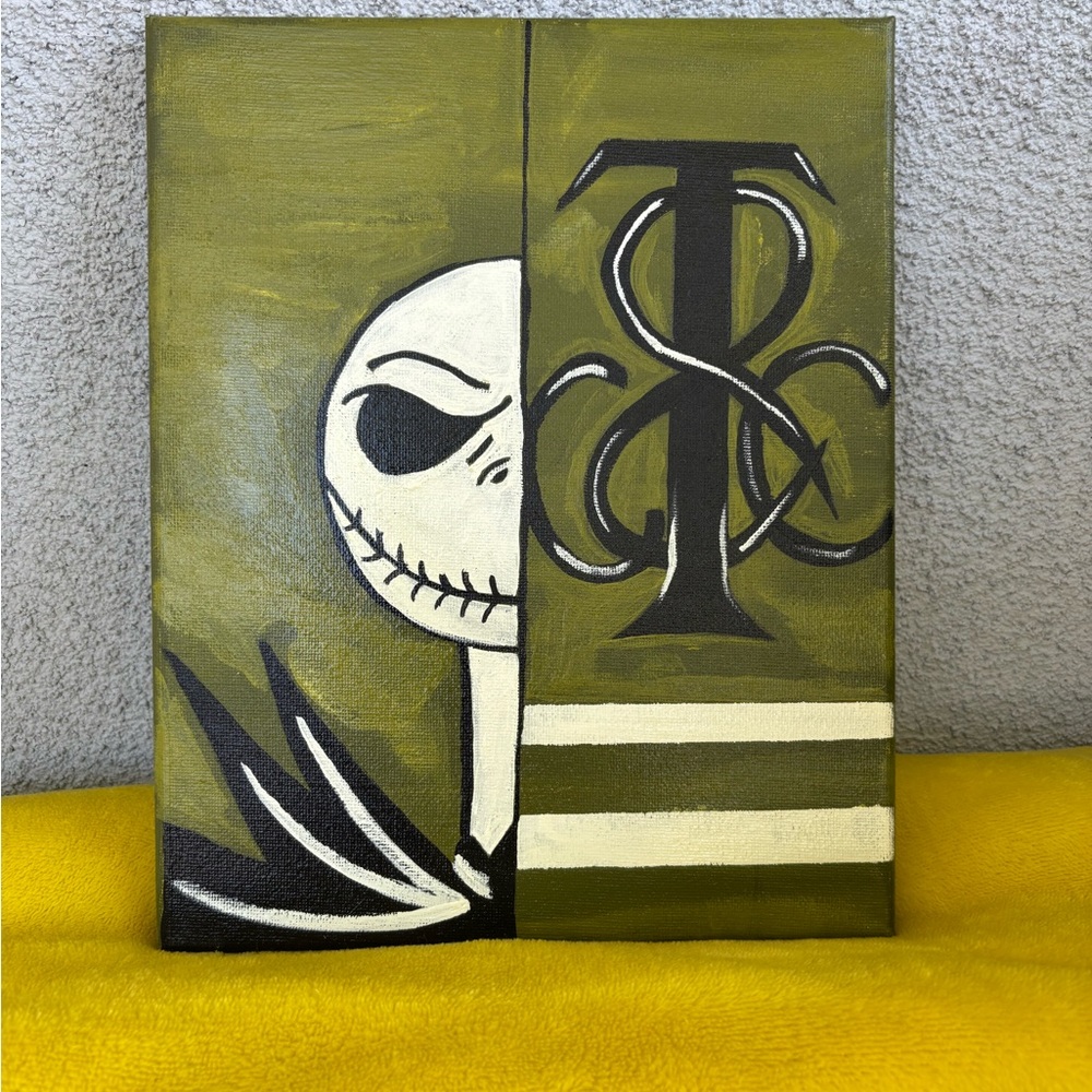 Jack Skellington Canvas Art